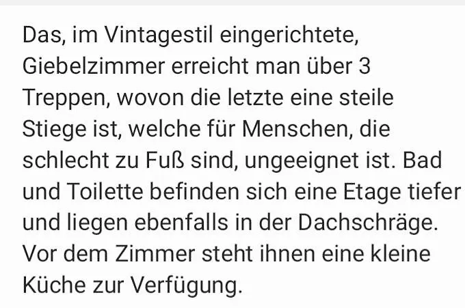 Apartamento Giebelzimmer Mit Weinbergblick *